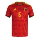 Billige Fotballdrakt Belgia Maxim De Cuyper #5 Replika Hjemmedrakt VM 2026 Kortermet Billige Fotballdrakt Belgia Maxim De Cuyper #5 Replika Hjemmedrakt VM 2026 Kortermet
